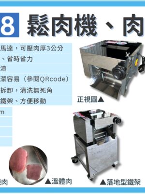 DF18-鬆肉機、肉排機